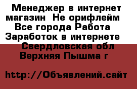 Менеджер в интернет-магазин. Не орифлейм - Все города Работа » Заработок в интернете   . Свердловская обл.,Верхняя Пышма г.